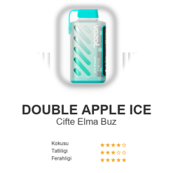 Vozol Gear 20000 - Double Apple Ice