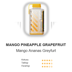 Vozol Gear 20000 - Mango Pineapple Grapefruit