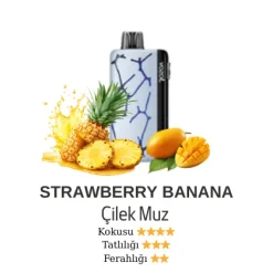 Vozol Neon 45000 - Strawberry Banana