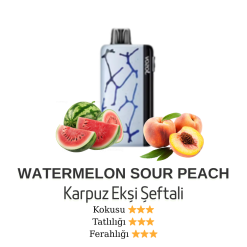 Vozol Neon 45000 - Watermelon Sour Peach