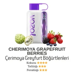 Vozol Star 40000 - Cherimoya Grapefruit Berries